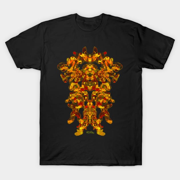 MetaRagz color56 psychedelic fantasy T-Shirt by MetaRagz